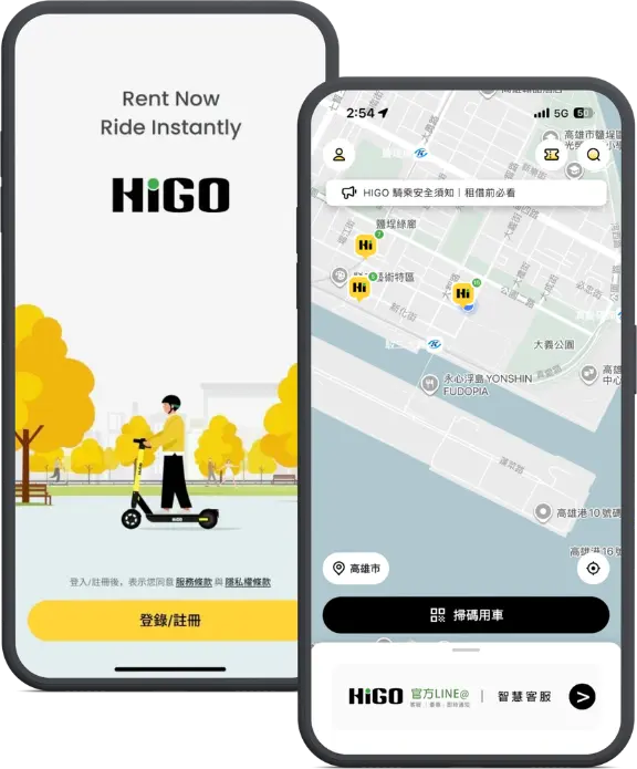 我們不只是交通工具，而是城市永續與智慧生活的推動者。